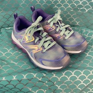 Sketchers size 13 purple sneakers